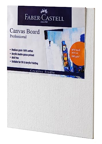 Faber-Castell Art Canvas Board - 20 cm x 25 cm