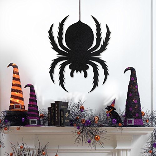 THE STYLE SUTRA Spider Halloween Non-Woven Hanging Wall Door Home Decoration Party Supplies