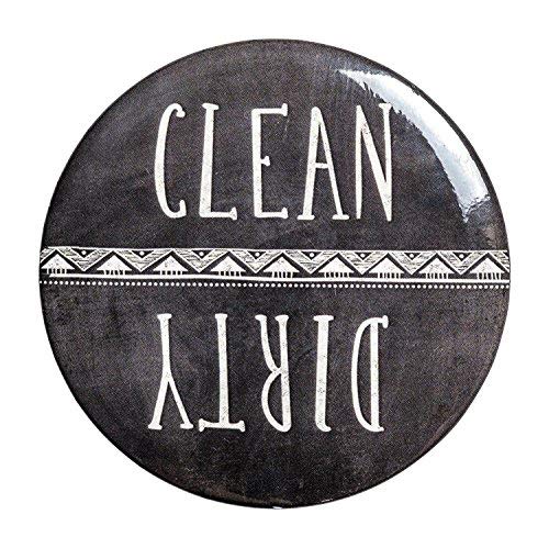 Chalkboard (Large, 3 ) : Sutter Signs Clean & Dirty Dishwasher Magnet (Chalkboard) Large 3"