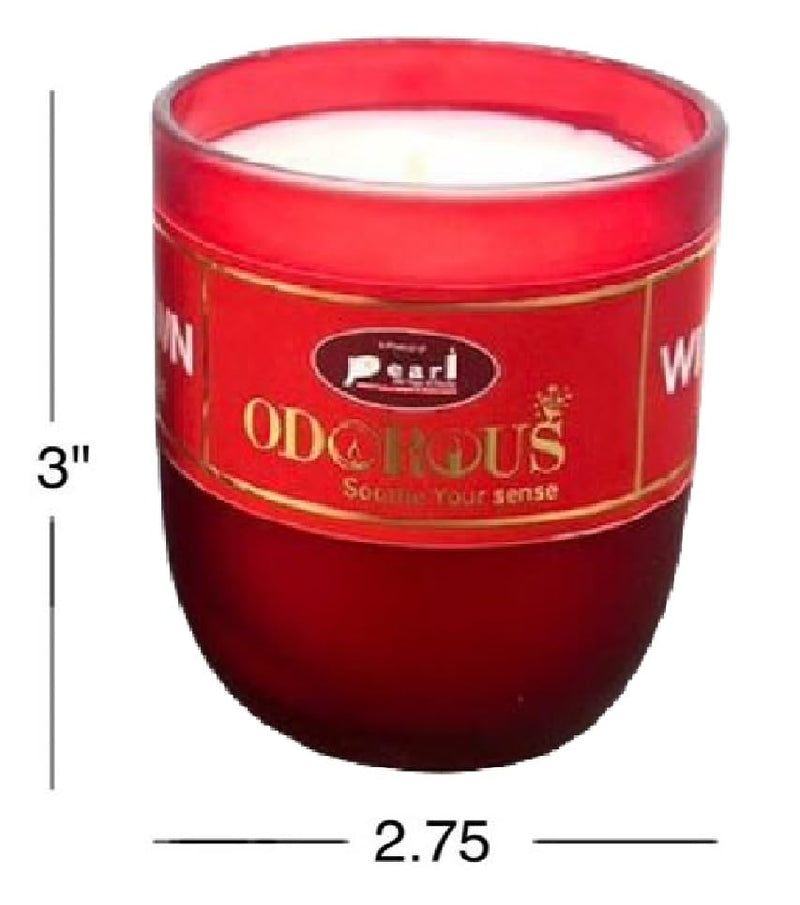 The Decor Affair 1 Pcs Fragrance-Infused Scented Tea Light Candle - Aromatherapy Elixir for Home and Special Celebrations | Exquisite and Prolonged Aroma (Odorous Fragrance).