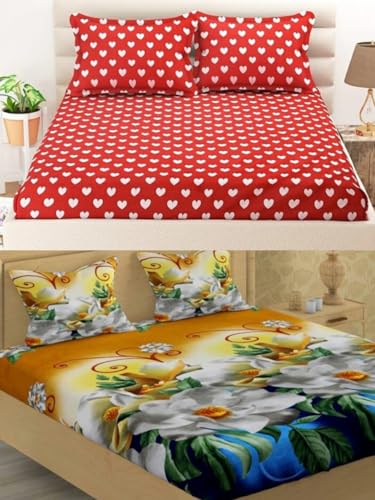 Multicolor Bedsheets Combo