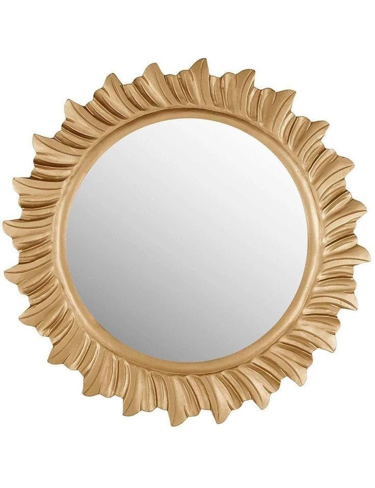 Vas Collection MDF Mirror Frame for Wall Decor,Bedroom,Living Room,Bathroom & Hallway