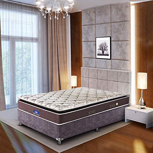 peps Restonic 6-inch Single Size Spring Mattress (Beige, 78x42x06)