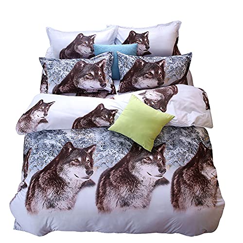 Layfuz 4 Piece/Set Home 3D Ultra Soft Fade Resistant Luxury Bed Sheet Set Bedroom Comfortable Brea able B lo ES