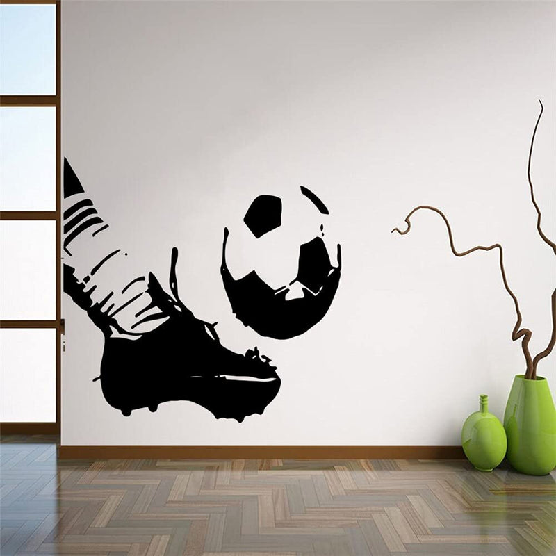 GADGETS WRAP Vinyl Decal Sticker Artistic Football (Item Finish Size : 60cm x 58cm)