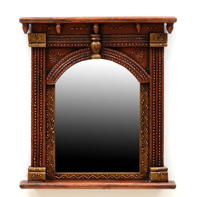 V HOME DECOR Antique Mirror 16 * 17 * 3