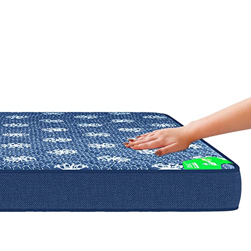 Sleepfresh Spinebond Plus High Resilience PU Foam 5 Inch Double Size Dual Comfort Mattress (72x48x5 Inches)