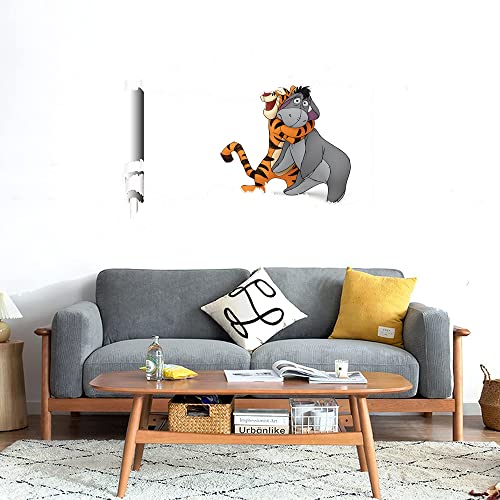 GADGETS WRAP Printed Wall Decal Sticker Scratched Paper Style Wall Decal (90cm x 50cm) - Friends