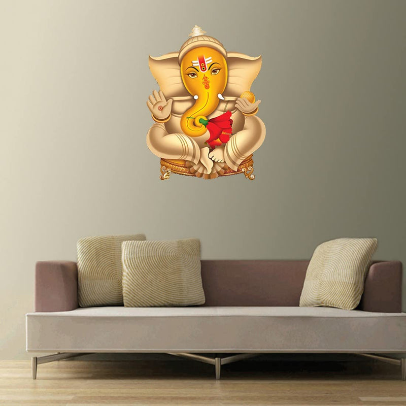 god & god's Large Wall Sticker JUST Peel & Stick Size 50 or 60 cm Pack of 1 (Code GS546