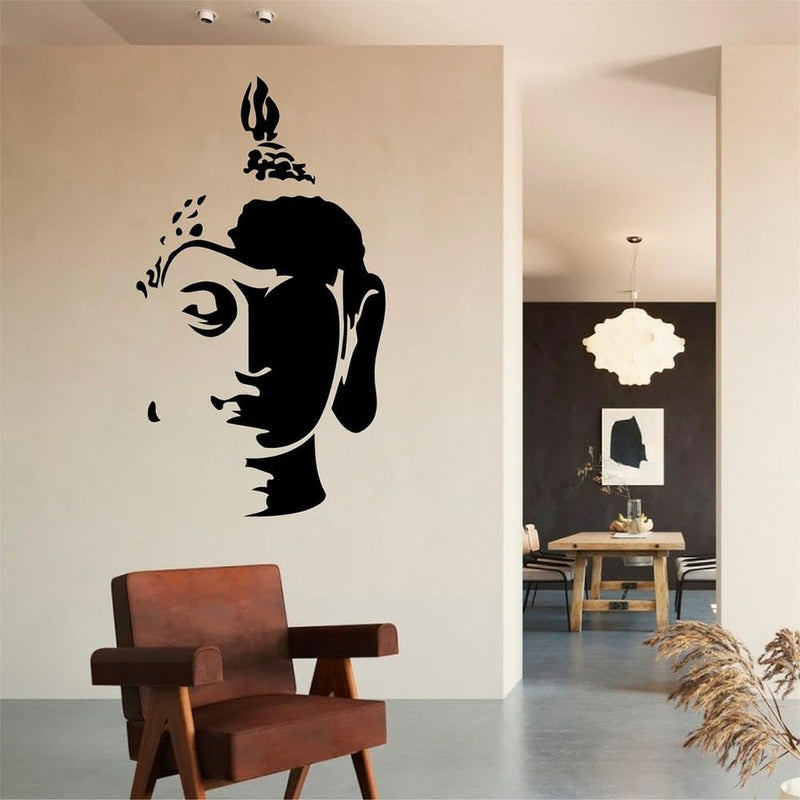 GADGETS WRAP Vinyl Buddha Wall Decal Meditation Buddha Wall Stickers