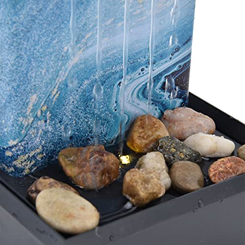 Tabletop Fountain, Durable 3V USB Desktop Water Fountain Lightweight for Living Room for Bedroom for Home