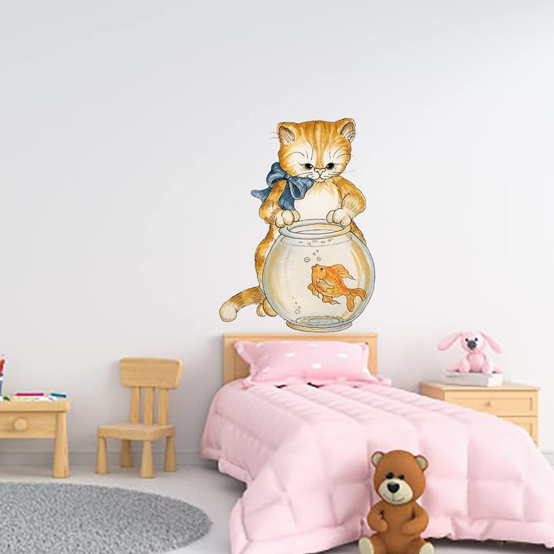 god & god's Large Wall Sticker JUST Peel & Stick Size 50 or 60 cm Pack of 1 (Code GS454