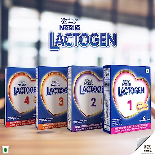 Nestlé LACTOGEN Pro 1, Infant Formula Up To 6 Months with Probiotic and Prebiotics, Bag-In-Box Pack, 400g