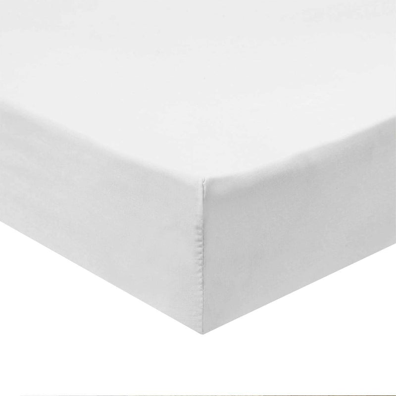 Top Split King Fitted Sheet for Adjustable Bed - 600 Thread Count 100% Egyptian Cotton Half Split Fitted Sheet Only - 1 PC Half Split Ivory King Fitted Sheet Only Split Down 34 inches from The Top