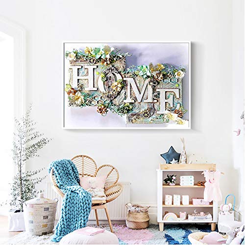 DIY 5D S10109 40X30 Full Embroidery tings Arts Craft for Home Wall Decor(S10109) -Layfoo