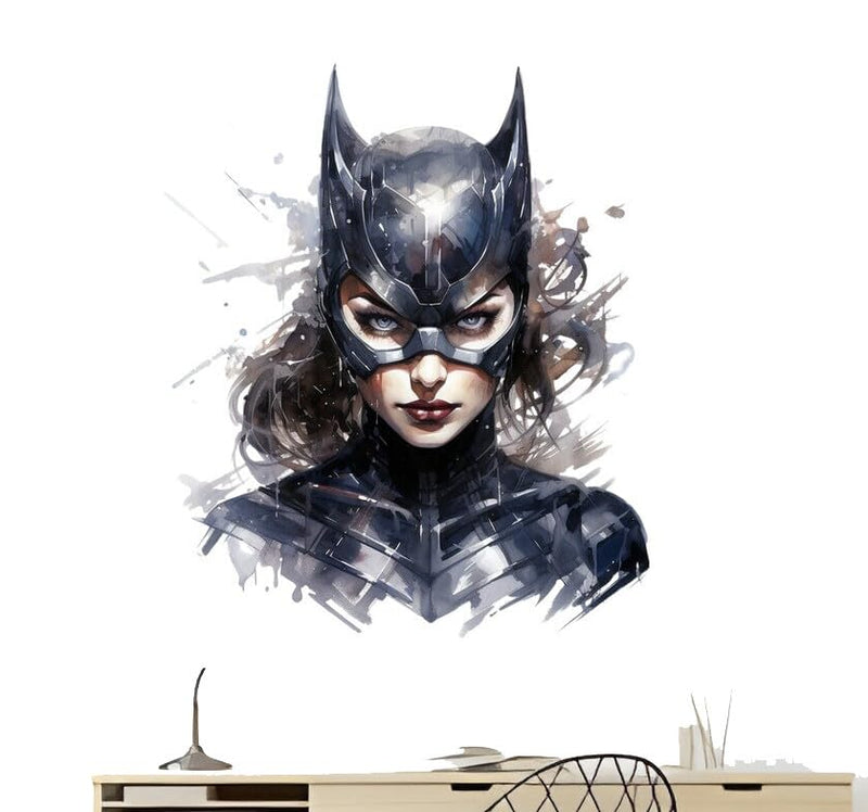 JVERF - Cat Woman | Wall Stickers for Kids