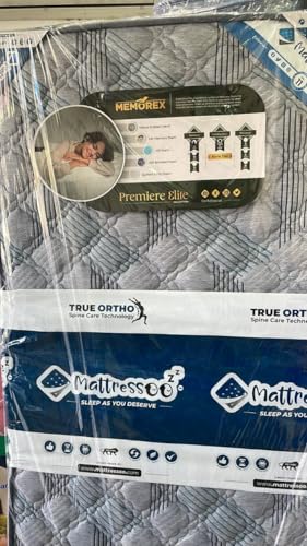 MATTRESS00ZZ Memorex True Ortho Dual Comfort 5 inch Single PU Foam Mattress (L x Wx H: 72 inch x 35 inch x 5 inch) White