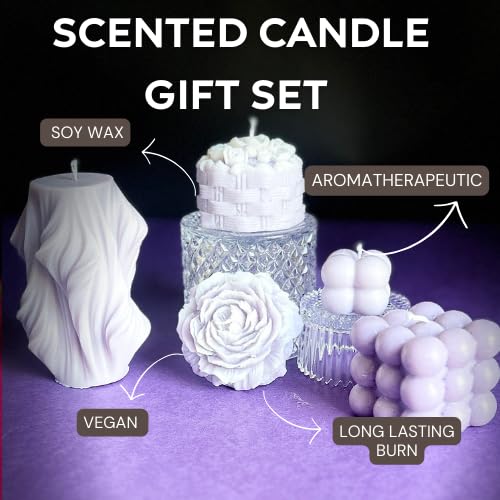 Scented Candles Gift Set (Lavender)