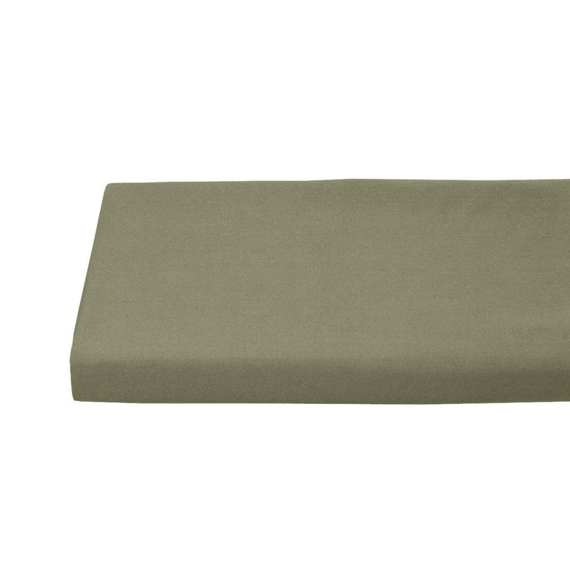 Royal Tradition 100-Percent Bamboo Viscose Fitted Bottom Sheet Only, Queen Size, Deep Pocket, Extremely Soft and Hypoallergenic Bamboo Sheets, Solid Sage