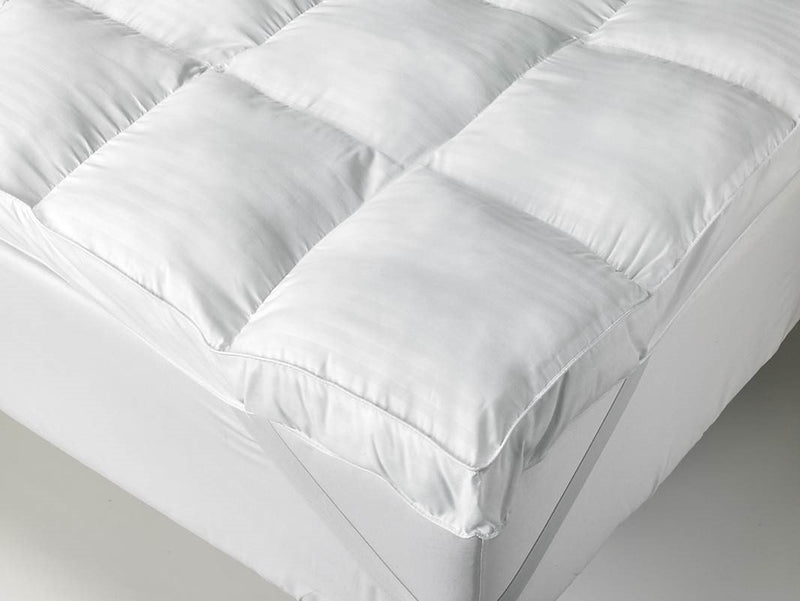 Microfiber Mattress Padding/Topper White (36" X 72" / 3 X 6 Feet)