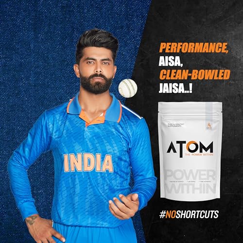 AS-IT-IS ATOM Mass Gainer 1 Kg | Pack of 13 servings | 5:1 Carb-Protein Ratio | Powered with BCAA, L-Glutamine, Tribulus, Ashwagandha | Double Rich Chocolate flavor