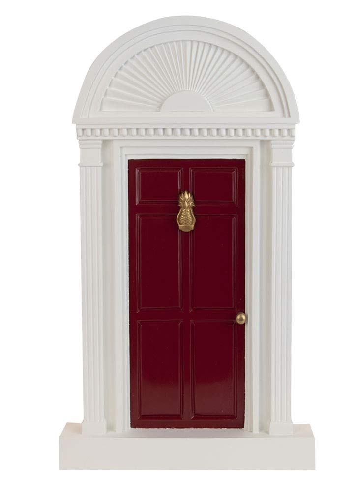 Byers' Choice Red Door w/Pineapple Caroler Figurine 6313 from The Accessories Collection (New 2021)