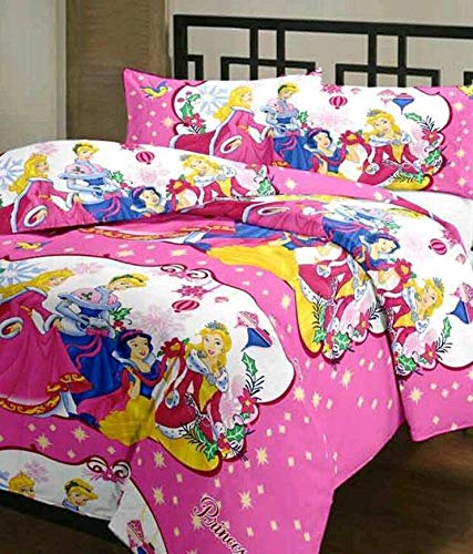 Blizz Mont Super Soft Polyester Blend Cartoon Design Print Reversible Kid's Single Bed Dohar, Multicolour-C2 -(JF030)