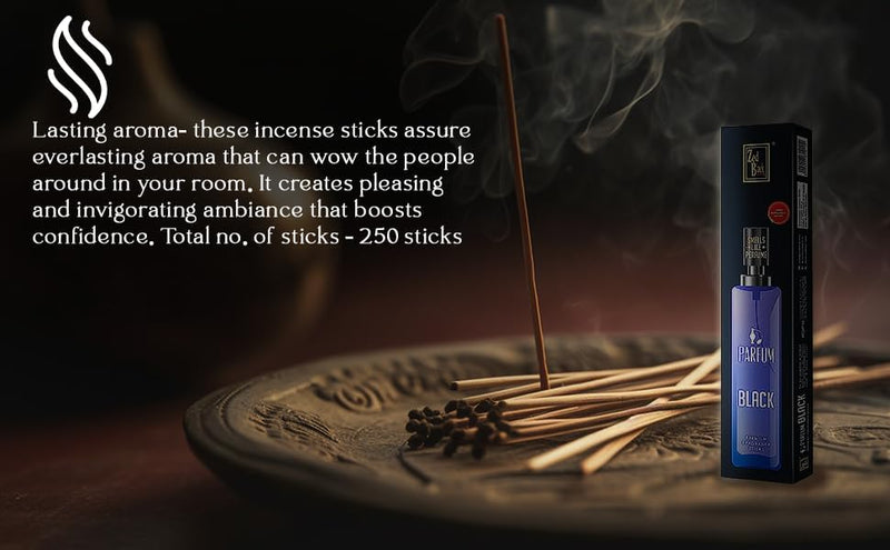 Zed Black Fragrance Incense Sticks - (Pack of 4)