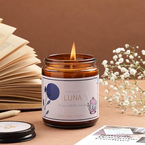 Soy Wax Candle - Meditation Candle - Luna