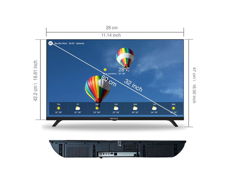 Cornea Frameless 218 cm (86 inch) 4K Ultra HD Smart Android LED TV, Black (2022 Model) (with No Cost EMI Offer on All Major Banks)