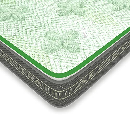 SLEEPSPA by COIRFIT Nature Rest Aloe Vera Fabric with HerbFRESH��Technology 6' Inch Double Size Memory Foam Mattress (78 x 48 x 6)