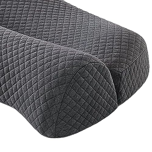 CALANDIS® Sleeping Pillow Memory Foam Pillow for Back Stomach Or Sleeper Mom Dad Gifts Gray | 1 Cervical Pillow