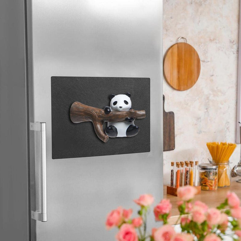 ATORSE® 3D Panda Refrigerator Magnets Fridge Sticker Home Whiteboard Cabinets Decor Hang Branch