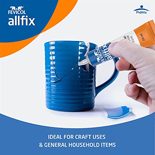 Pidilite Multi-Purpose Allfix Clear & Non-Staining Adhesive (20ml)