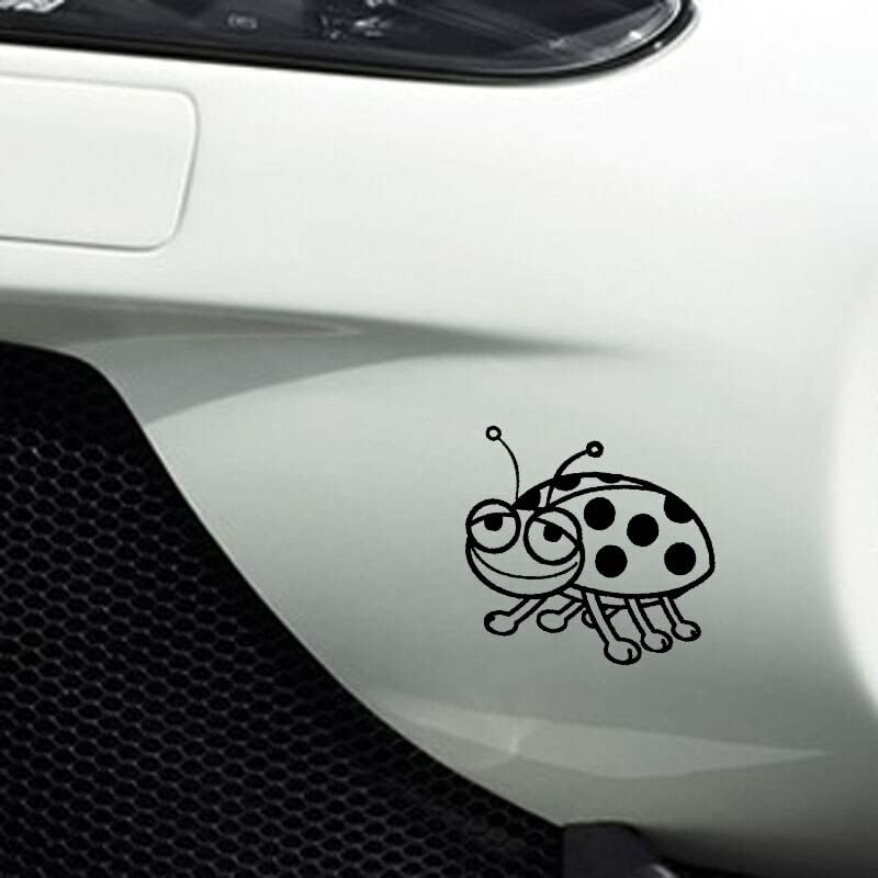 GADGETS WRAP Vinyl Wall Decal Sticker Caricature Ladybug Sprout Dazzling Vinyl Decal Nice Car