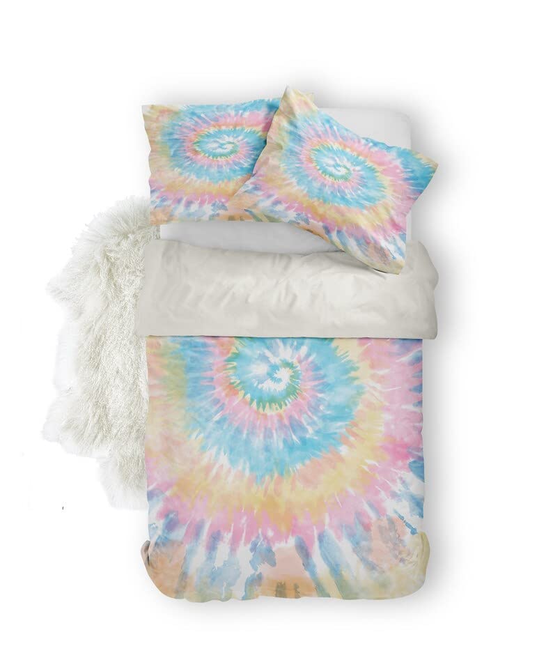 Tie dye Bed Sheets with 2 Pillow Covers (King)