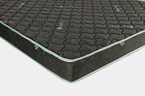 Novelty Mattress And Sofa_Vivo 5 inch Single Size Premium High Resilience PU Foam Mattress (78x35x5, Single Bed, Medium Firm Mattress)