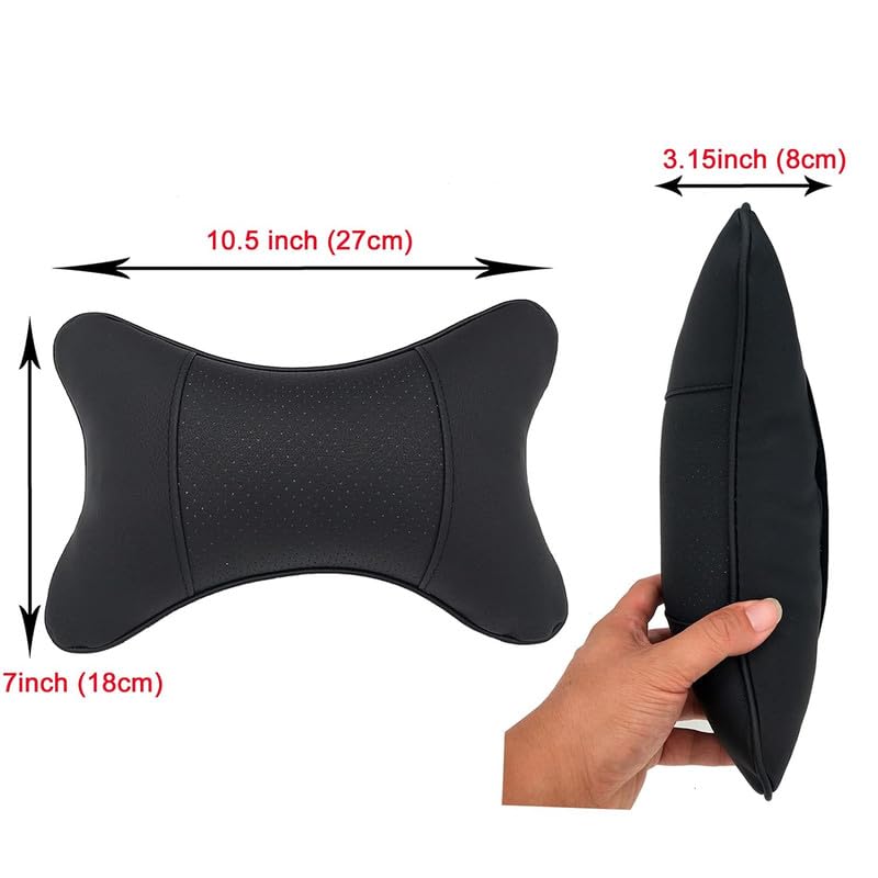 Edylinn Car Neck Rest Pillow, Ultrasoft Car Pillow for Comfortable Car Rides, Superior Neck Support Cushion, Relieves Neck Pain,