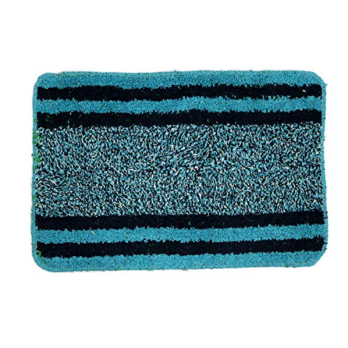 Kuber Industries Rectangular Design Soft Cotton Door Mat (Multicolour, Standard, CTKTC032514), 3 Pieces