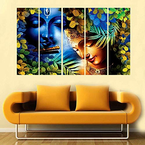 KYARA ARTS Wood Modern Framed Painting, Multicolour, Religious, 50 x 30 inch