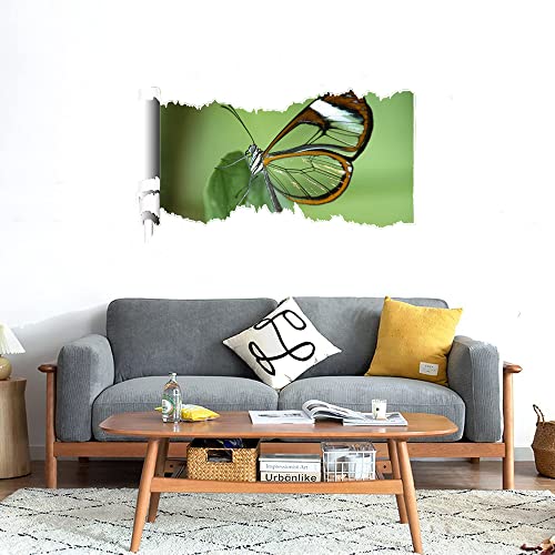 GADGETS WRAP Printed Wall Decal Sticker Scratched Paper Style Wall Decal (90cm x 50cm) - GlassWing