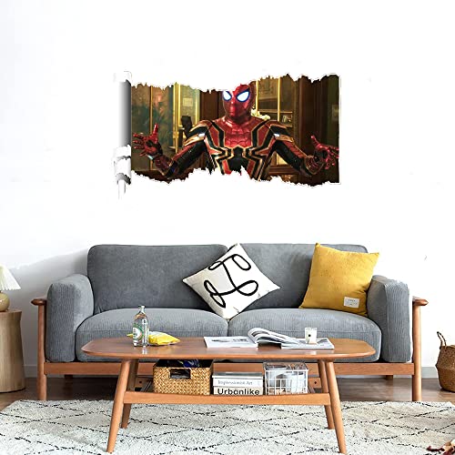 GADGETS WRAP Printed Wall Decal Sticker Scratched Paper Style Wall Decal (90cm x 50cm) - Spider Man Far from Home Spidey