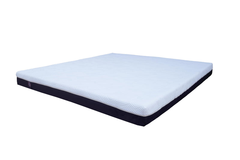 SLEEP CULTURE Ortho Memory Foam Mattress | Single | Black and White | 10 Year Warranty | 78 x 36 x 8 in