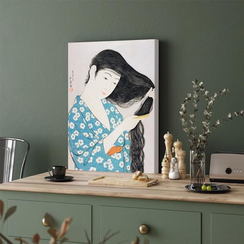 GADGETS WRAP Canvas Gallery Wrap Framed for Home Office Studio Living Room Decoration (11x17inch) - Goyo Hashiguchi Poster