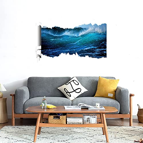 GADGETS WRAP Printed Wall Decal Sticker Scratched Paper Style Wall Decal (90cm x 50cm) - Wave 13