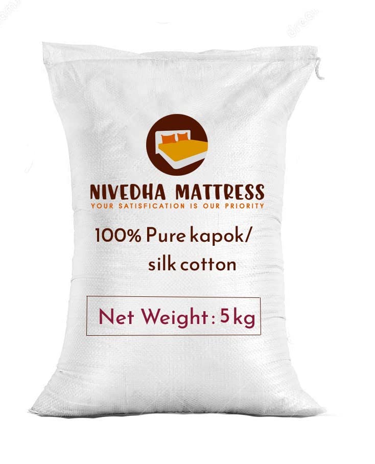 NIVEDHA MATTRESS - Organic kapok Silk Cotton Semal Ilavam panju 5 KG Bag