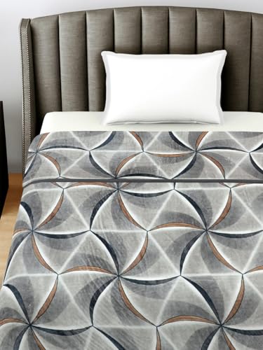 FABINALIV Multicolor Abstract 290 GSM Ultra Soft Single Bed AC Blanket (FLSBK-1002-Multi)