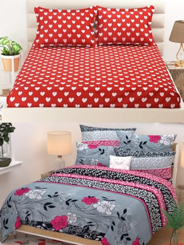 Multicolor Bedsheets Combo