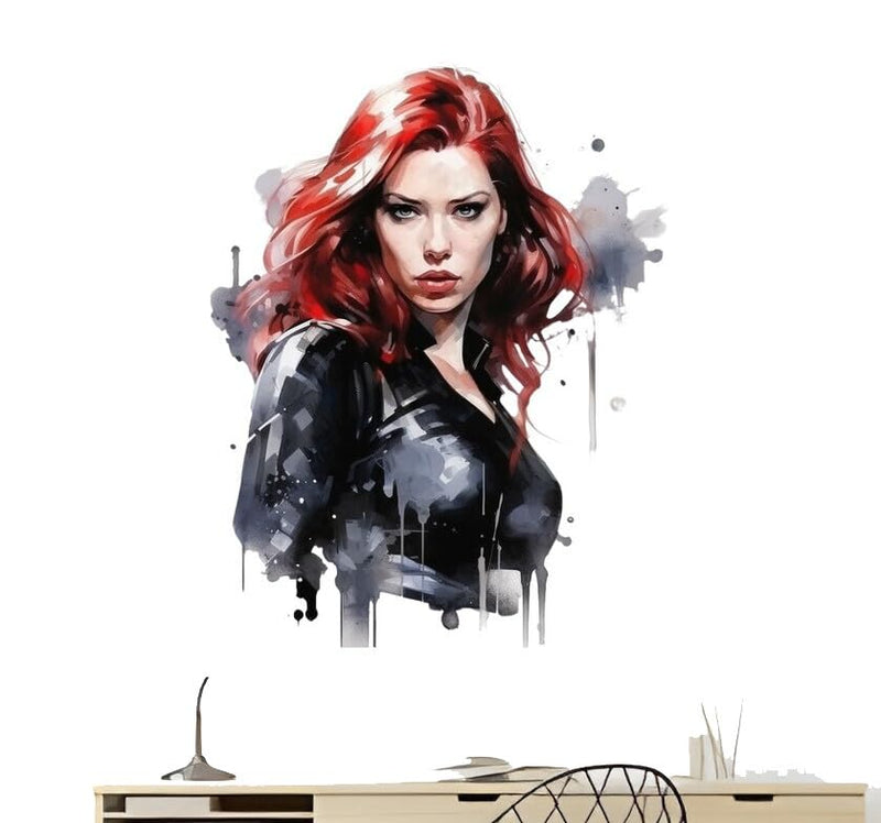 JVERF - Black Widow | Wall Stickers for Kids