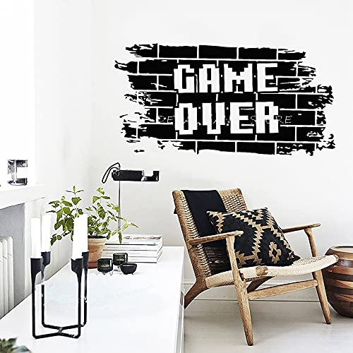 GADGETS WRAP Vinyl Decal Sticker Game Over (Item Finish Size : 81cm x 42cm)